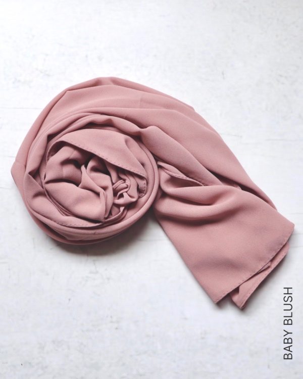 Shop Chiffon Hijabs & Shawls - Baby Blush Online | Modesty Hut