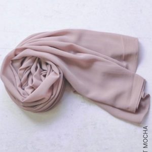 Shop Chiffon Hijabs & Shawls - Light Mocha Online | Modesty Hut