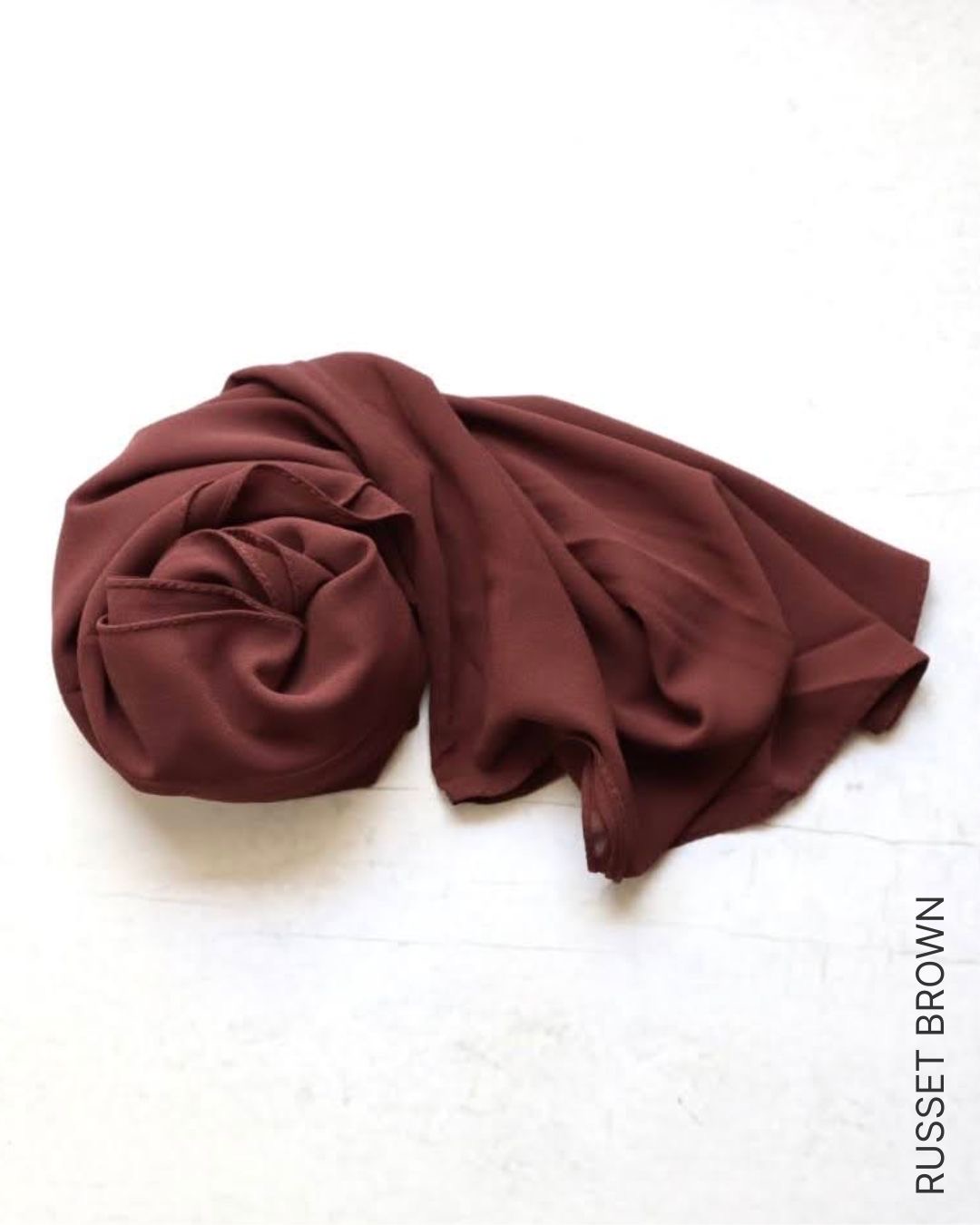 Chiffon Hijabs & Shawls – Russet Brown