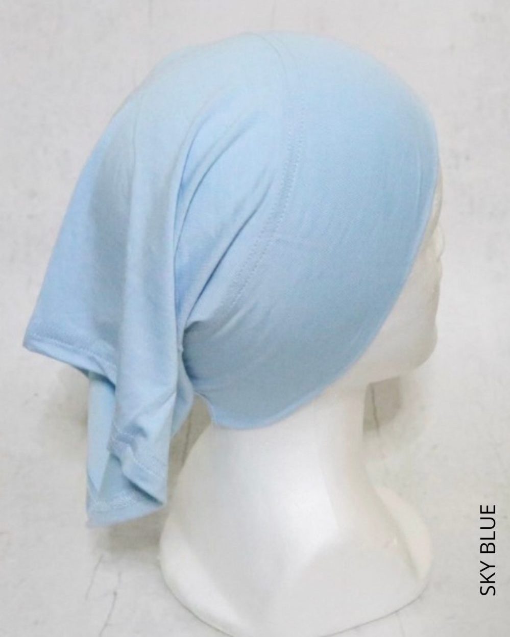 Japanese Cotton Head Cap Sky Blue