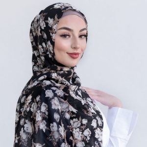 Shop Floral Chiffon Hijabs & Shawls - Floral Valley Online | Modesty Hut