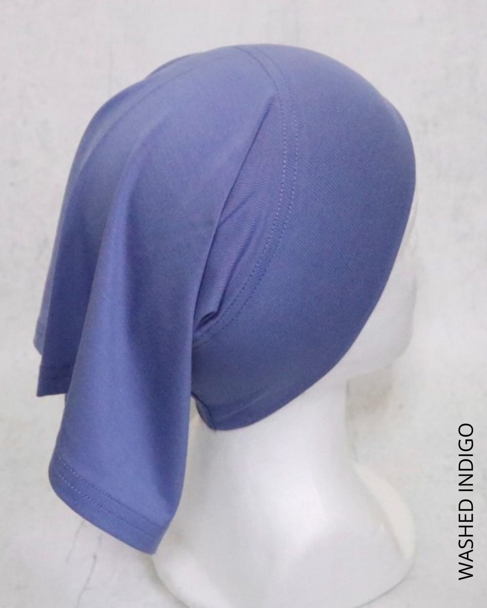 Hijab Cap Wash Indigo