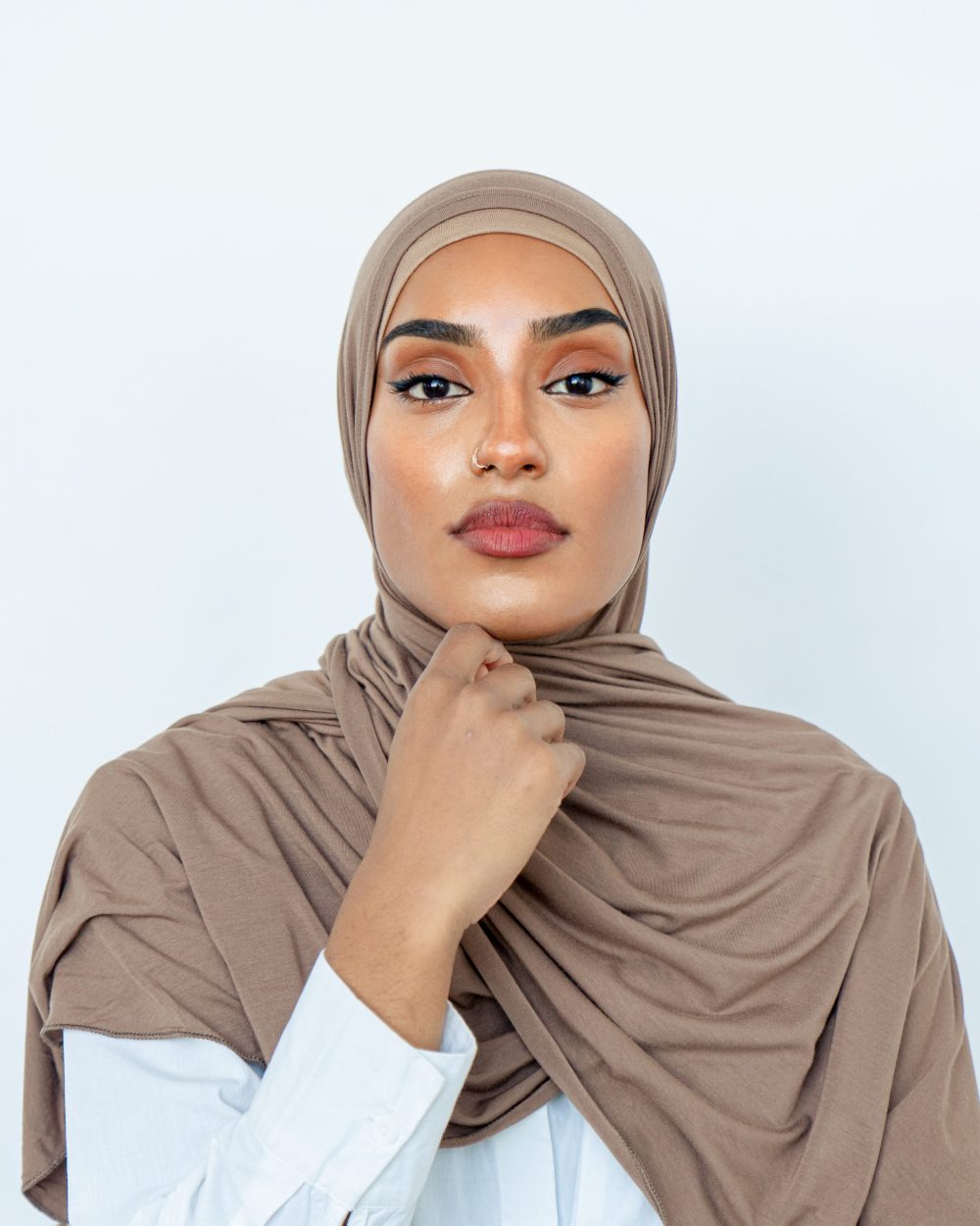 Dark Mocha Instant Modal Jersey Hijab