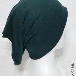Japanese Cotton Head Cap Dark Green