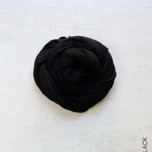 Modal Jersey Hijab Black