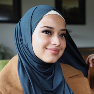 Modal Jersey Hijab Pine Green