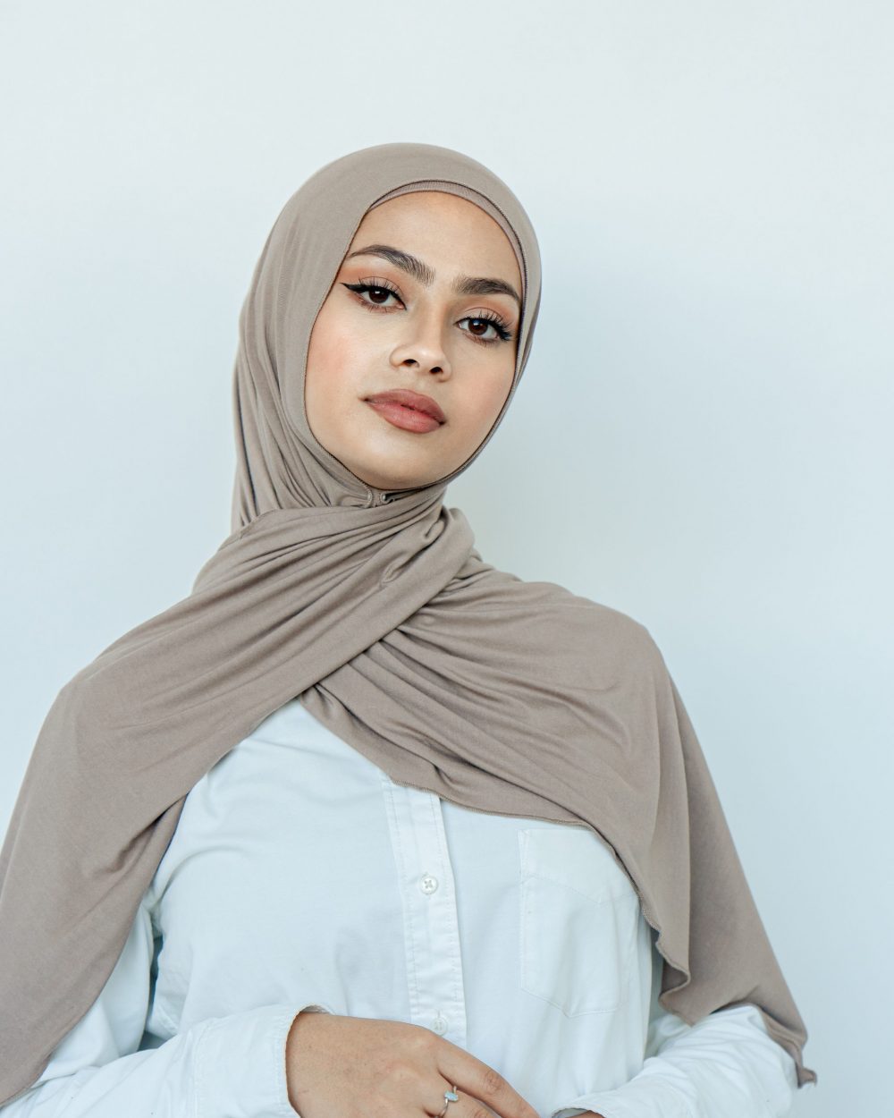Modal Jersey Hijabs & Shawls – Light Mocha