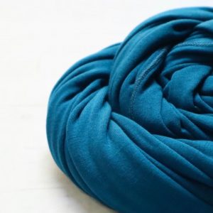 Modal Jersey Hijab Teal Blue