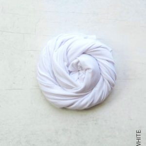 Shop Modal Jersey Hijabs & Shawls - White Online | Modesty Hut