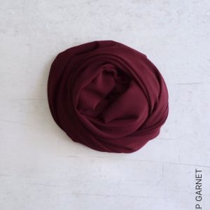 Shop Plain Chiffon Square Hijabs - Deep Garnet Online | Modesty Hut