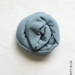 Shop Plain Chiffon Square Hijabs - Smokey Blue Online | Modesty Hut