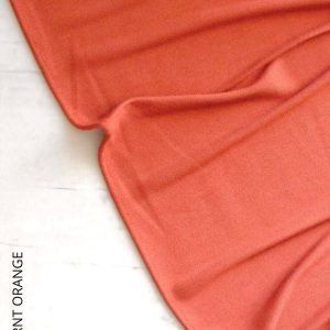Shop Shimmer Ribbed Jersey - Burnt Orange Hijabs & Shawls Online | Modesty Hut