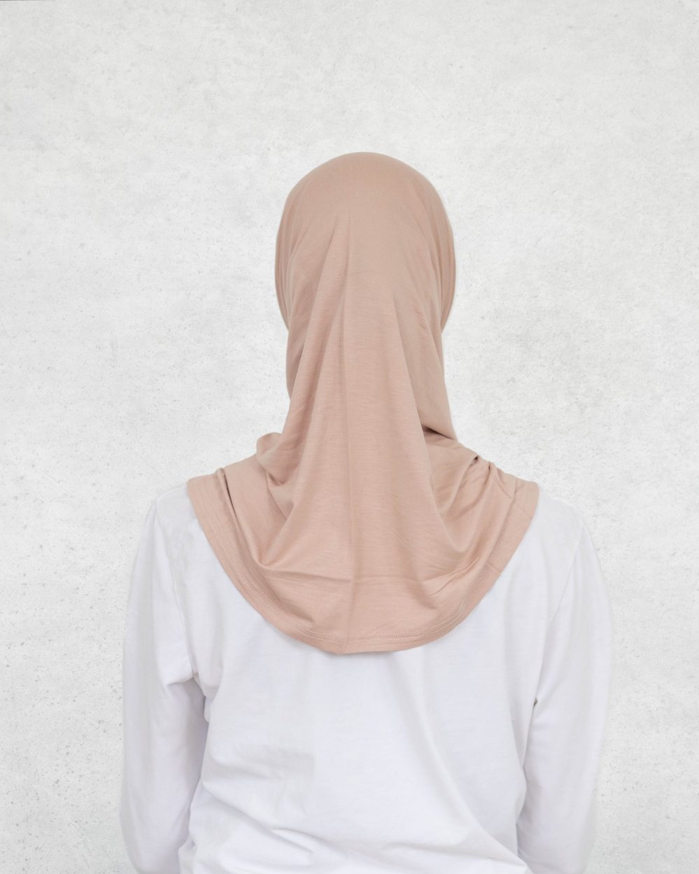 Dusty Pink Slip On Hijab