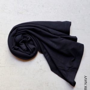 Dark Navy Slip On Hijab