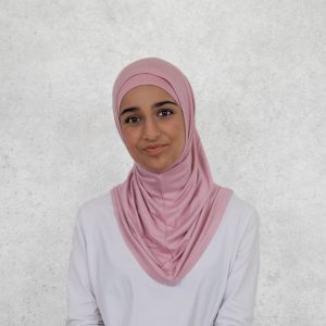 Pale Pink Slip On Hijab