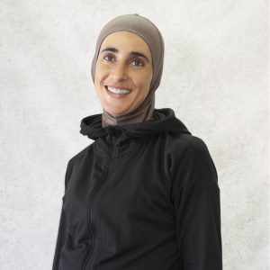 Deep Taupe One Piece Slip On Hijab