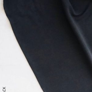 Shop Shimmer Ribbed Jersey - Black Hijabs & Shawls Online | Modesty Hut