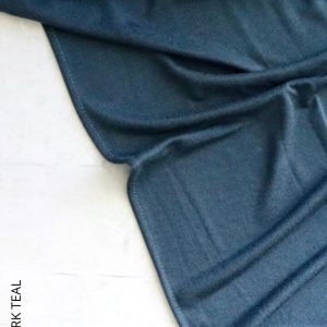 Shop Shimmer Ribbed Jersey - Dark Teal Hijabs & Shawls Online | Modesty Hut