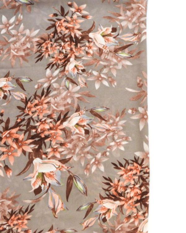 Shop Floral Chiffon Hijabs & Shawls - Autumn Blossom Online | Modesty Hut